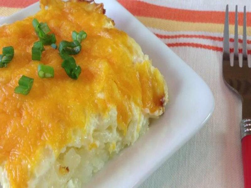 Copycat Cracker Barrel Hashbrown Casserole