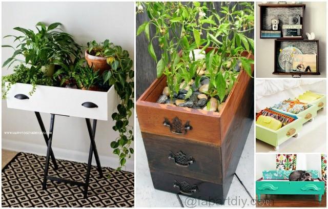15 Creative Ways To Recycle Your Old Drawers