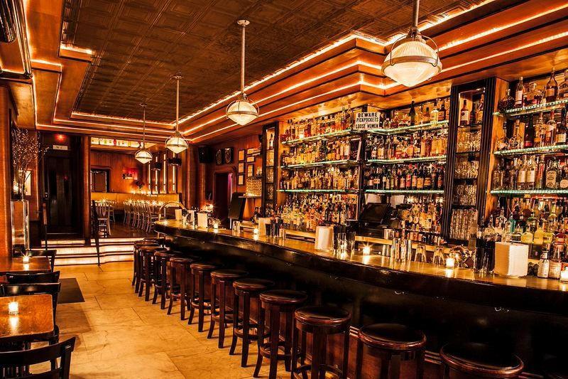 This map shows you where to find 26 of the best hidden bars in New York