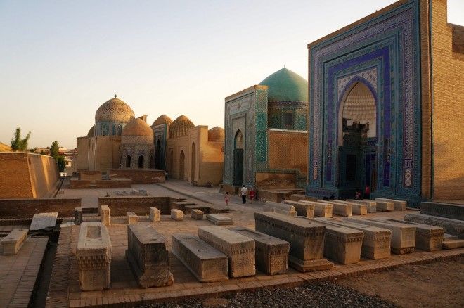 Travel back to Babylon in Samarkand Uzbekistan