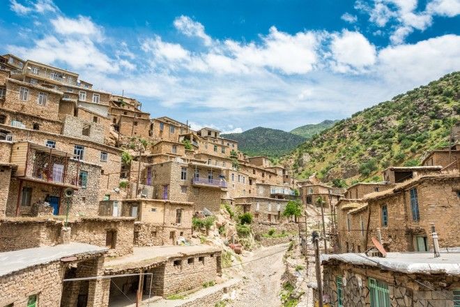 Witness the piledup houses of Palangan Iran