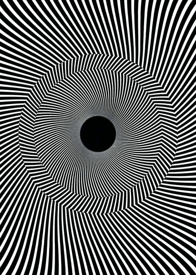 rotating tilted lines illusion by Simone Gori and Kai Hamburger