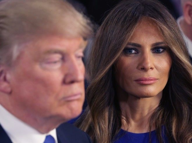 1. Melania Trump has a doppelganger who follows the president around on official business.