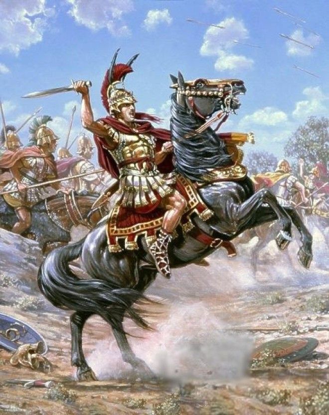 Alexander The Great on horse 