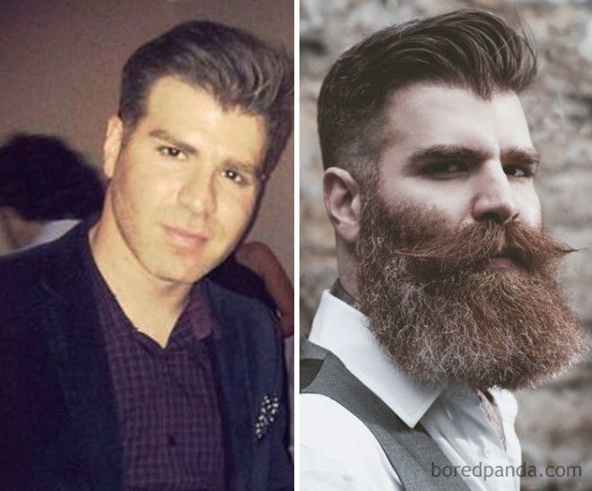 Not Sure If Eligible For 'Yeard' As I Trim The Beard On A Regular Basis These Days, But Alas, Here It Is: A Year On Ago Vs Now