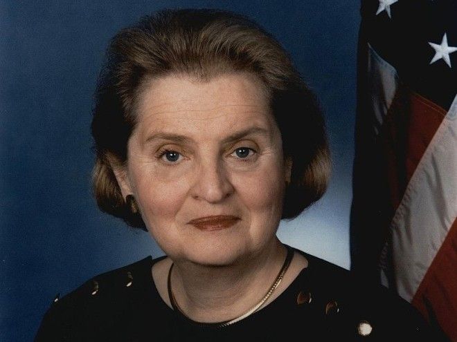 Former US Secretary of State Madeline Albright was raising a family while beginning her political career.