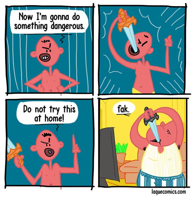 23 Darkly Funny Comics To Help You Escape Monotonous Routine