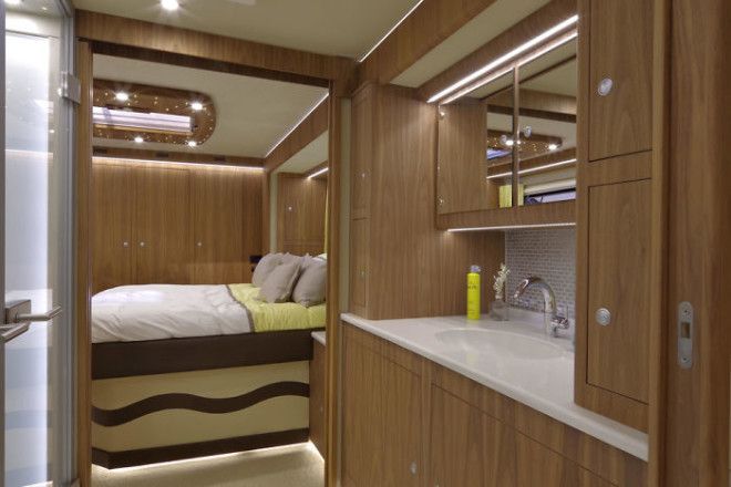 This 17 Million Motorhome With Its Own Garage Look Like An Ordinary Bus