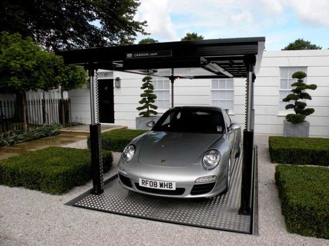 Awesome Underground Home Parking Solutions With Car Lift