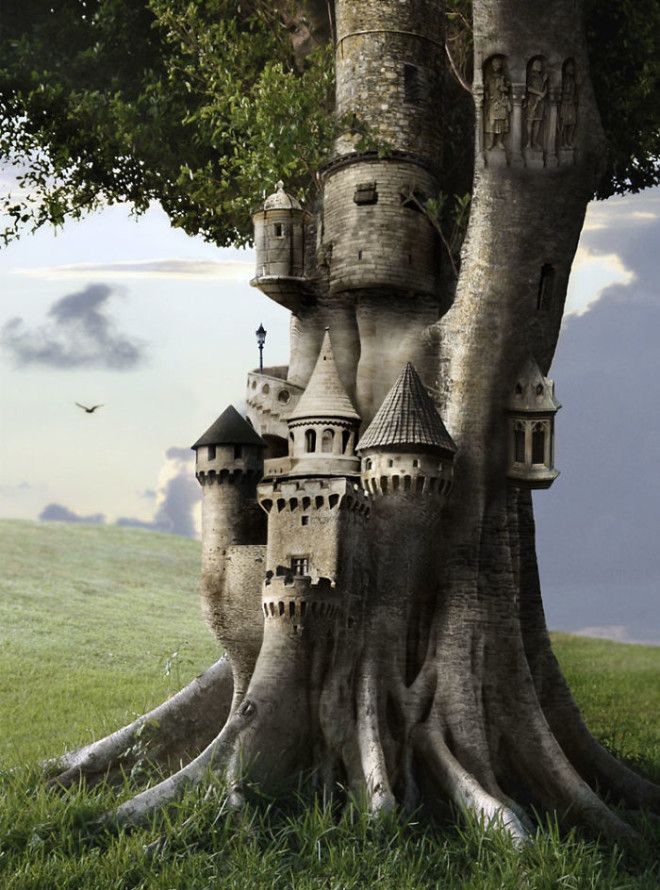 Artists Use Objects And Fruits To Build Houses In Photoshop And Many Of Them Give Even The Will To Live