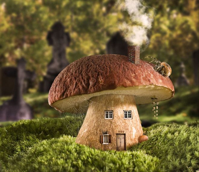 Artists Use Objects And Fruits To Build Houses In Photoshop And Many Of Them Give Even The Will To Live