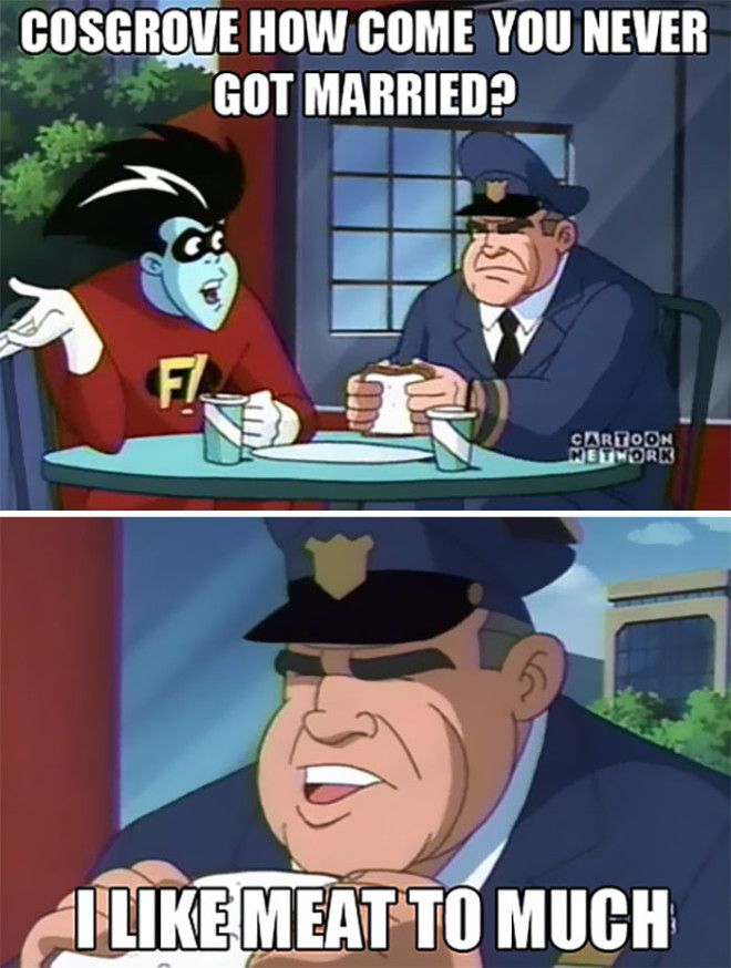 Watching Freakazoid When Suddenly