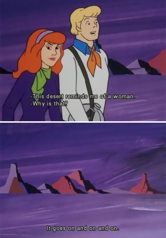 Fred From Scooby Doo Decided To Make A Sexist Joke