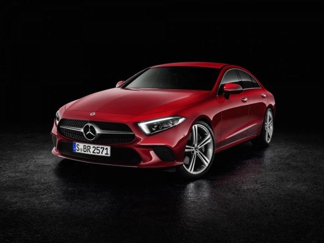 Mercedes unveiled their next generation CLS four-door coupe in LA.