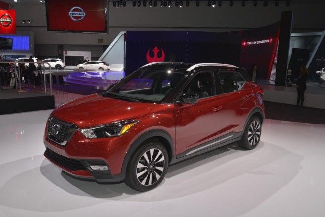 Nissan introduced the US market edition of its Kicks subcompact crossover.