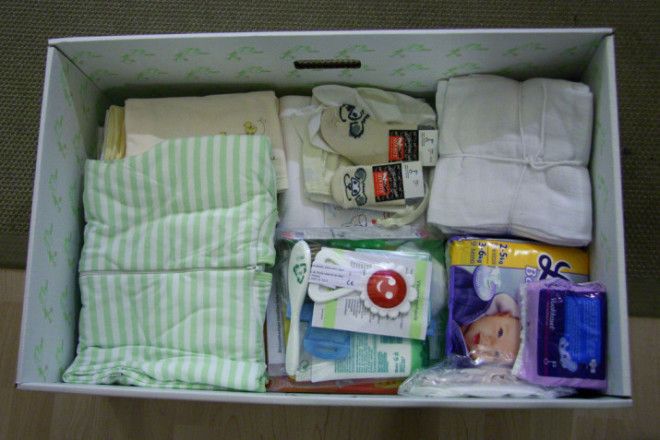 A baby box