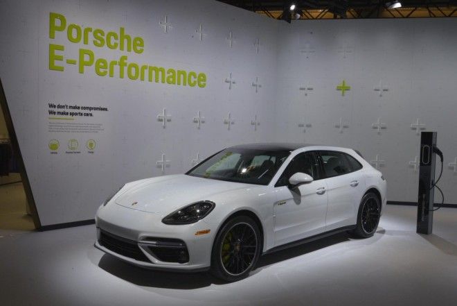 ... the 680-horsepower Panamera Turbo S E-Hybrid Sport Turismo wagon ...