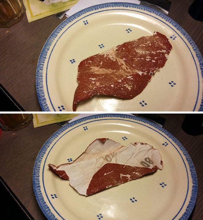 This Piece Of Sandpaper Looks Like A Steak This Piece Of Sandpaper Looks Like A Steak