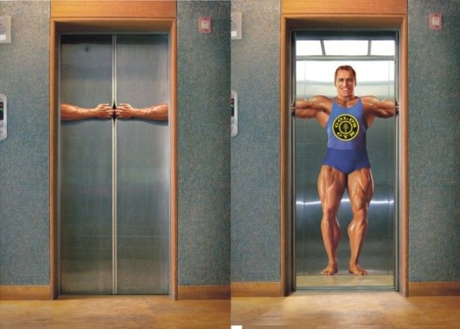 15 Creative Elevator Ads That Can Lift Your Mood