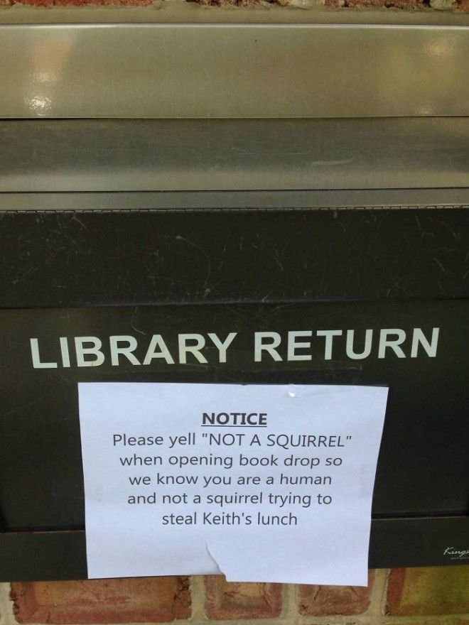 slot of library is inaccessible