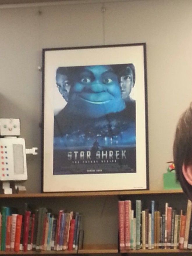 This Is On A School Library