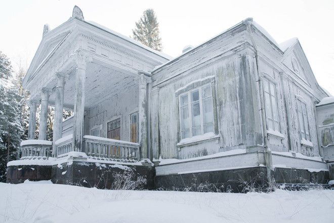 A villa in Finland. 