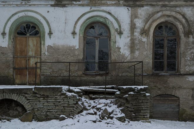 An abandoned Manor House in Estonia. 