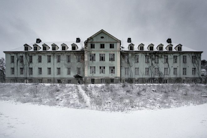 An old psychiatric hospital, Norway. 