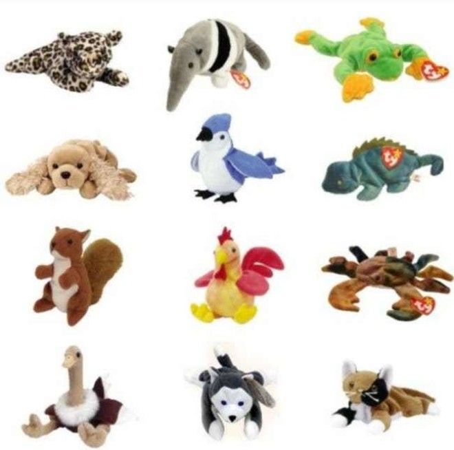 TY Teenie Beanie Babies: $100 is listed (or ranked) 1 on the list McDonald's Happy Meal Toys You Threw Away That Are Worth An Insane Amount Of Money Today