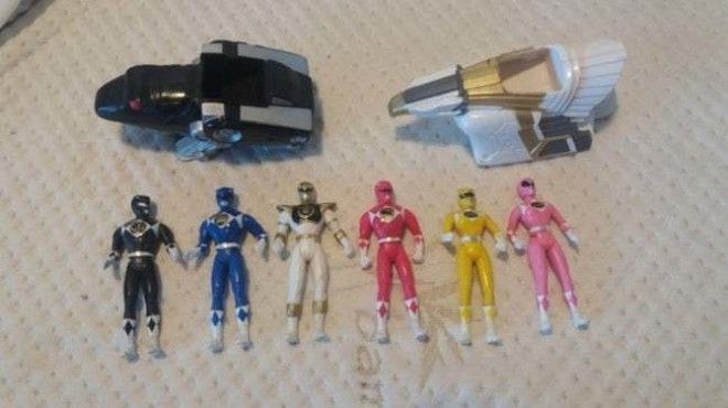 'Mighty Morphin Power Rang is listed (or ranked) 11 on the list McDonald's Happy Meal Toys You Threw Away That Are Worth An Insane Amount Of Money Today