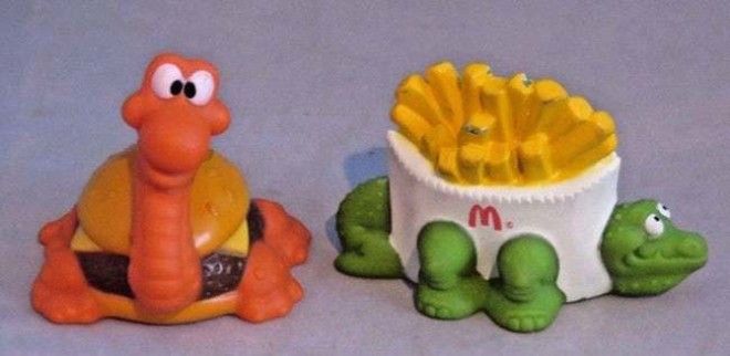 McDino Changeables Set Of 27: is listed (or ranked) 10 on the list McDonald's Happy Meal Toys You Threw Away That Are Worth An Insane Amount Of Money Today