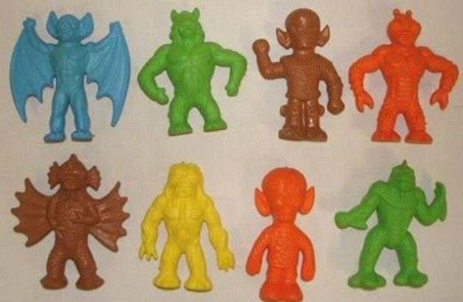 Diener Keshi Rubber Figures: $ is listed (or ranked) 14 on the list McDonald's Happy Meal Toys You Threw Away That Are Worth An Insane Amount Of Money Today