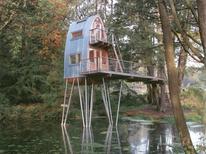 10 Outrageous Tree Houses Youll Want in Your Backyard