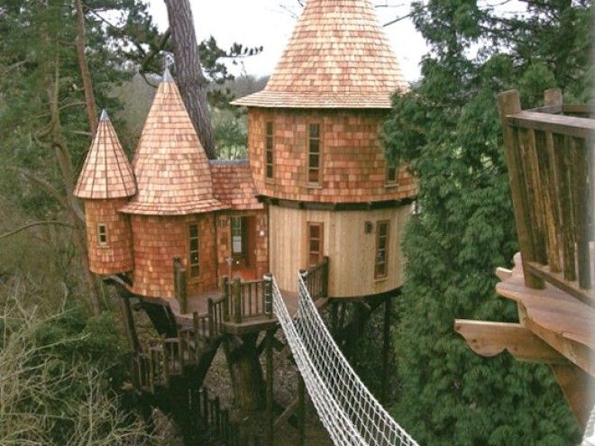 10 Outrageous Tree Houses Youll Want in Your Backyard