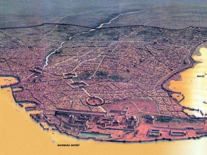 Constantinople: The world's largest city in 600 AD