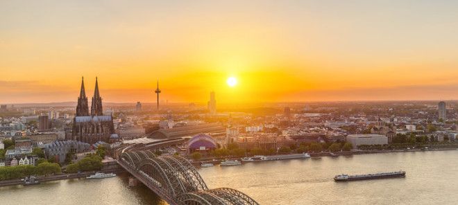 9. Cologne, Germany. The city of Cologne is known for its rich culture and gothic cathedral.