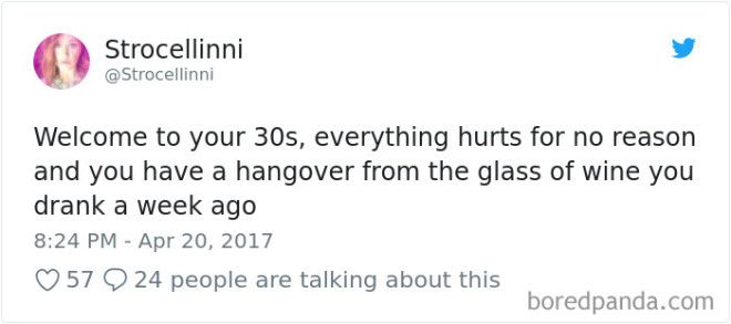 Being In Your 30s Being In Your 30s