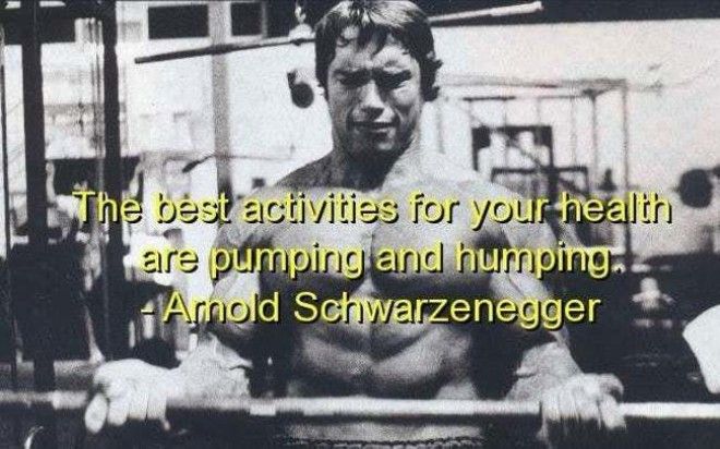 Life According to Arnold is listed (or ranked) 10 on the list 22 Funny Celebrity Quotes All Bros Can Totally Relate To