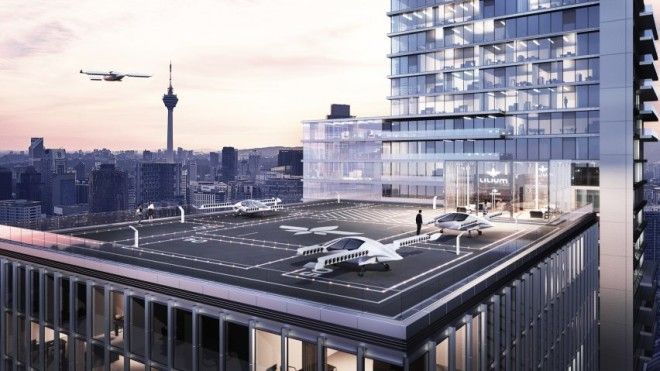 Worlds first electric flying taxi jet takes to the skies