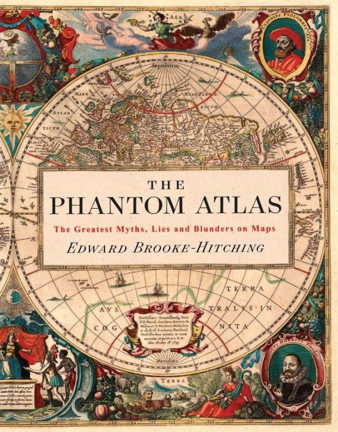 Phantom Atlas book jacket cover Phantom Atlas book jacket cover