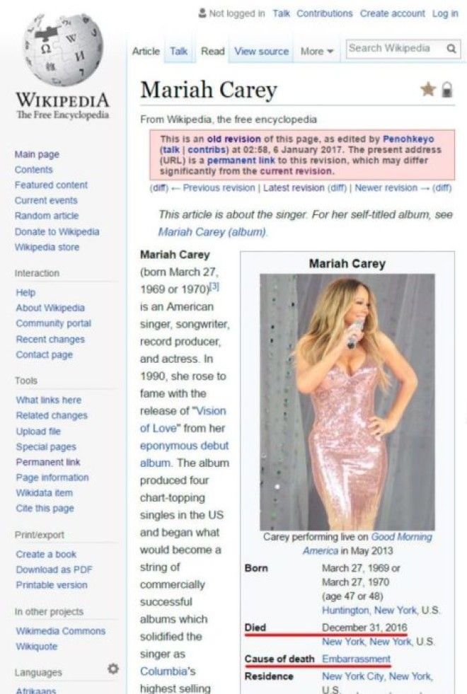 12 Of the Hilarious Wikipedia Edits By Internet Trolls