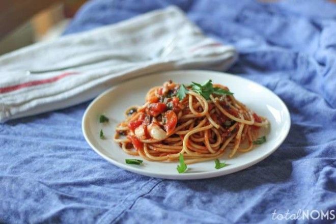 pasta alla puttanesca pasta alla puttanesca