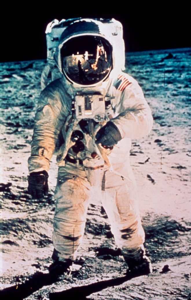  The voice patterns of Aldrin and three other astronauts were tested