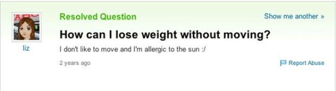 24 Yahoo Answers Questions That Will Make You Question Peoples 