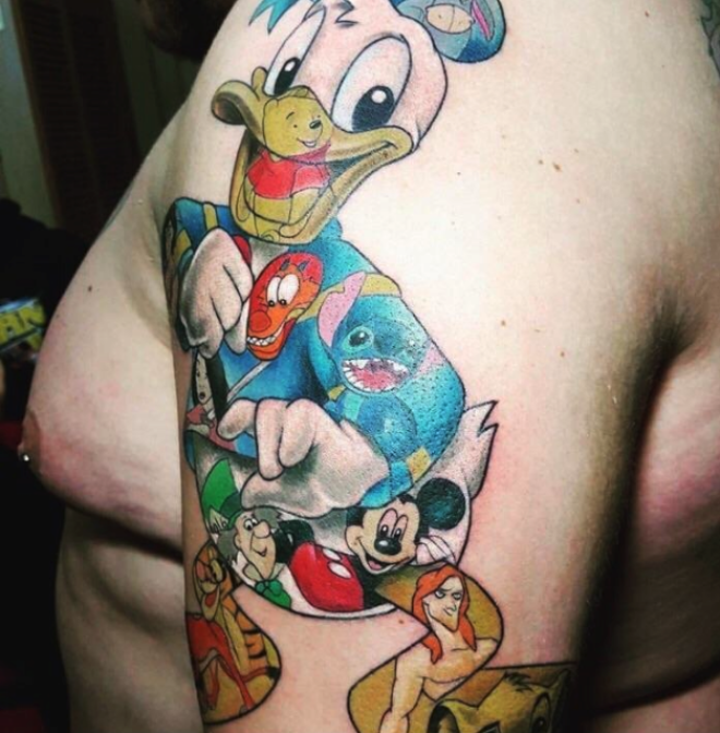 39 Super Impressive and WellDone Tattoos of Completely Bizarre Things