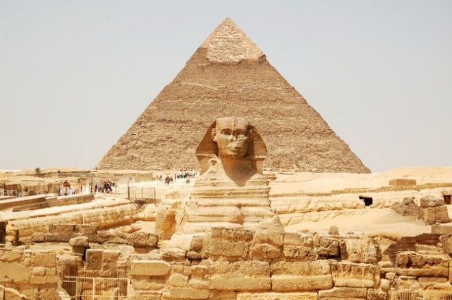 The Sphinx and a pyramid of Giza | © Nort/Shutterstock 