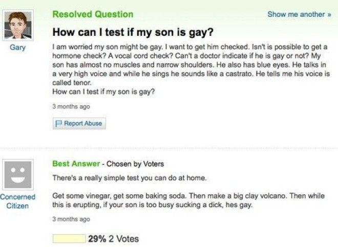 24 Yahoo Answers Questions That Will Make You Question Peoples 