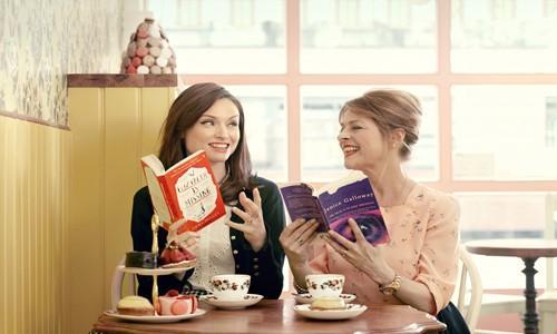 Share favourite novels over a cuppa, cakes, or a good glass of wine