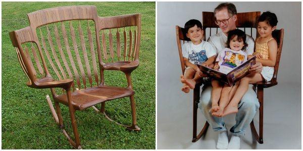 A beautiful chair that fits all kids