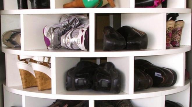 Displaying your shoes in one dependable location